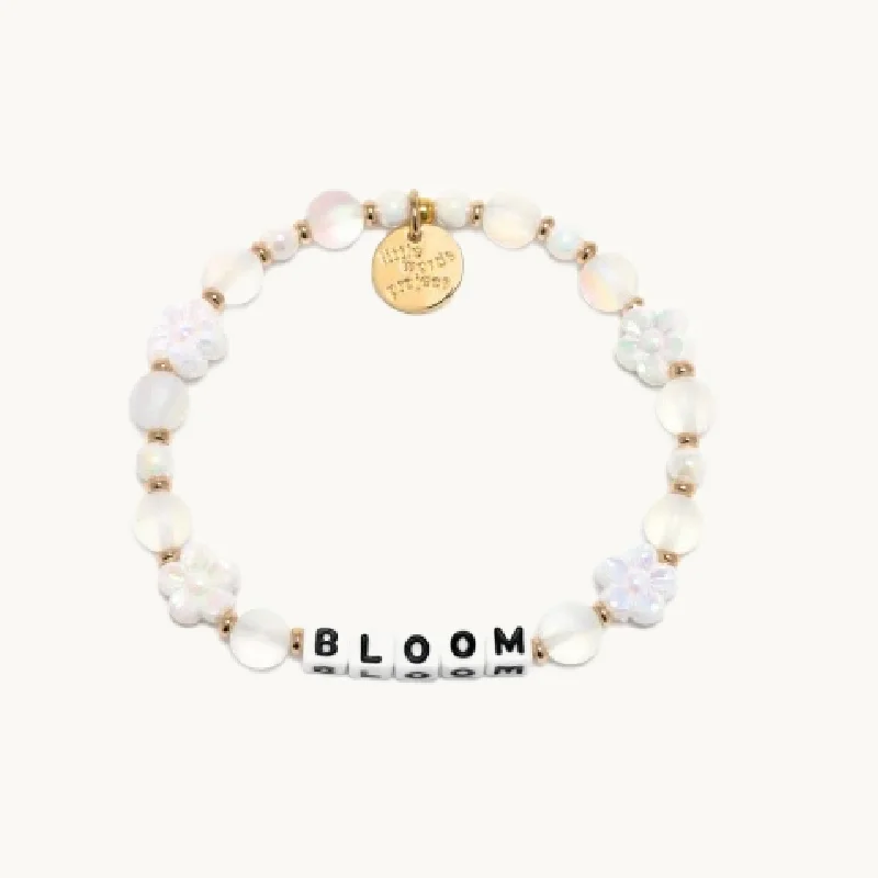 Long boho bracelet-LITTLE WORDS BRACELET - BLOOM