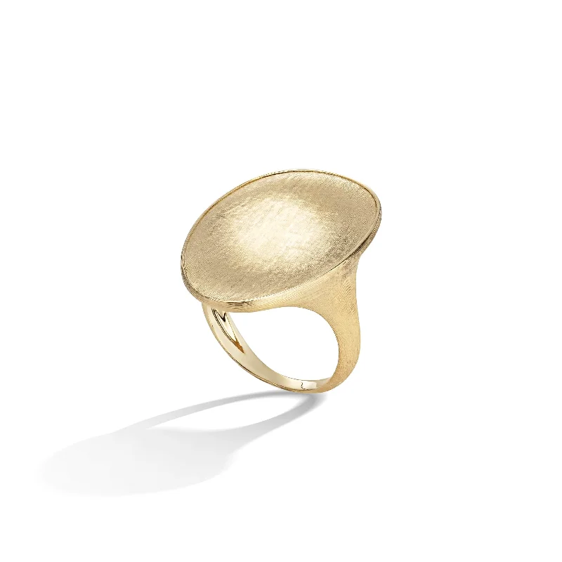 Triple stone ring-Lunaria Ring