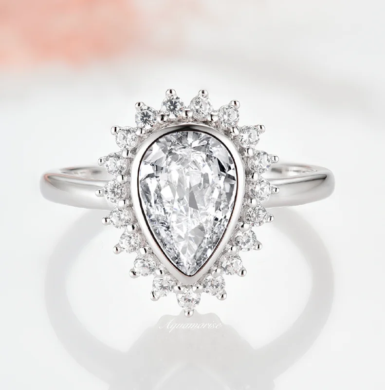 Personalized name ring-Anna Simulated Diamond (cz) Ring- 925 Sterling Silver