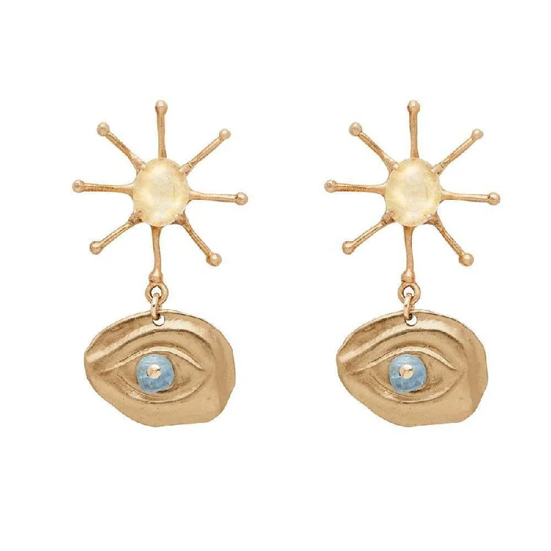 Cushion cut earrings-Illumination Earring