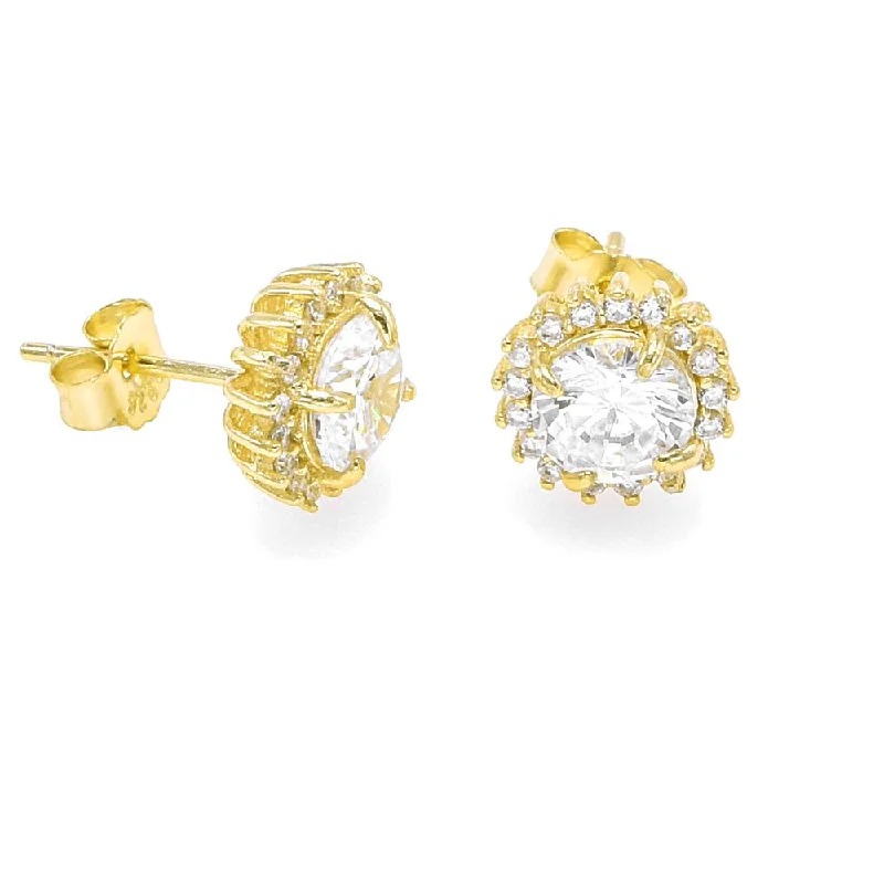 Black diamond earrings-STEW-223